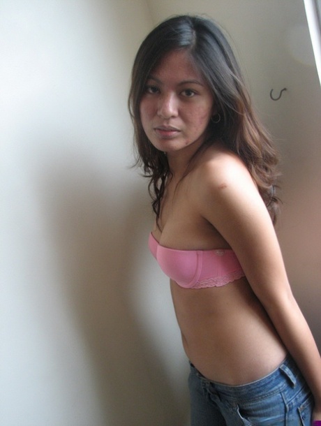 Asian teen from a remote farming village poses nude for easy money