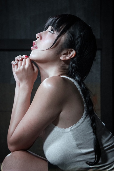 Hot Asian teen Marica Hase surrenders her freedom to be kept as a slave
