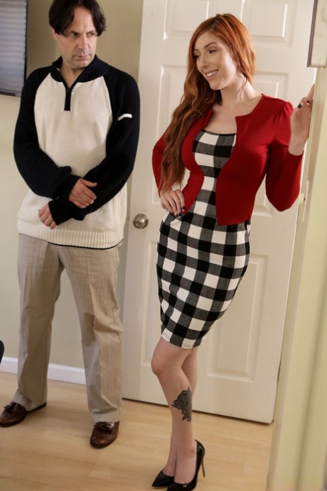 Couple invited two guys for a foursome with their cute teen stepdaughters