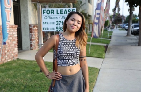 Filipina Riley gives sloppy head and rides her snatch on a stiff rod in POV