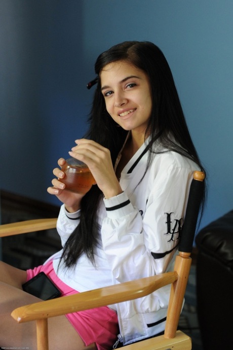 Pretty babe Zoey Kush shows her lovely teen tits in a sexy compilation