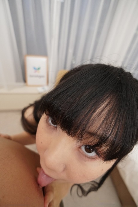 Pretty Japanese teen Rin Nanba gets fingered, boned and creampied